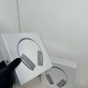 Silver Wireless Headphones